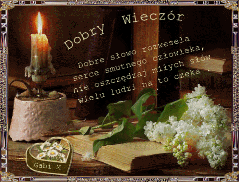 Wierszyk na dobry wieczór